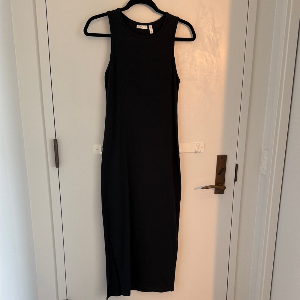 Leith Black Midi Dress